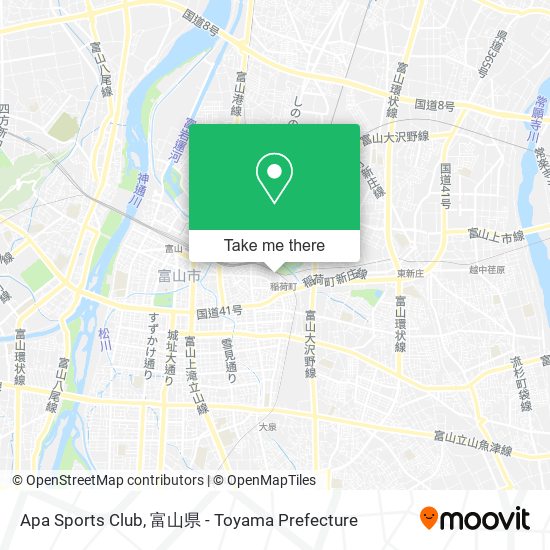 Apa Sports Club map