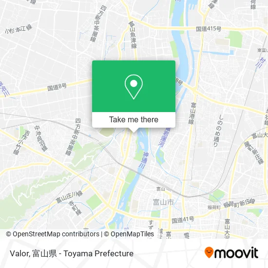 Valor map