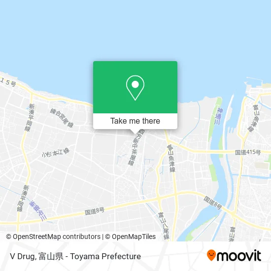 V Drug map