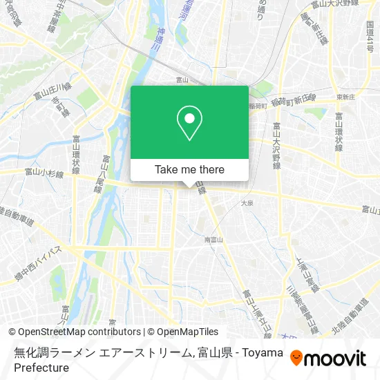 無化調ラーメン エアーストリーム map