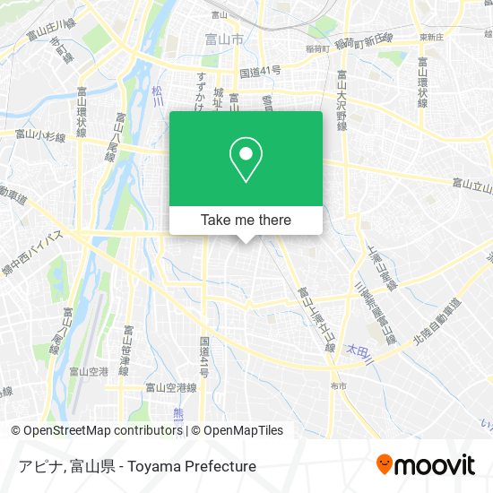 アピナ map