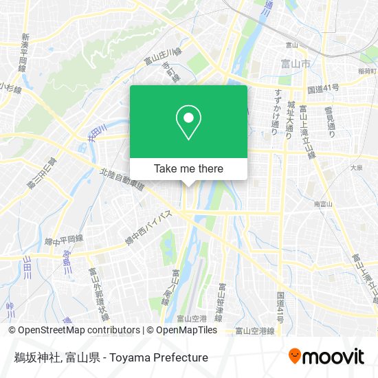 鵜坂神社 map