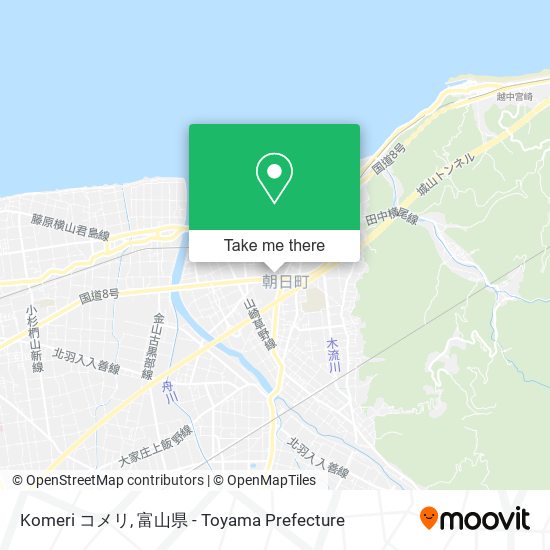 Komeri コメリ map