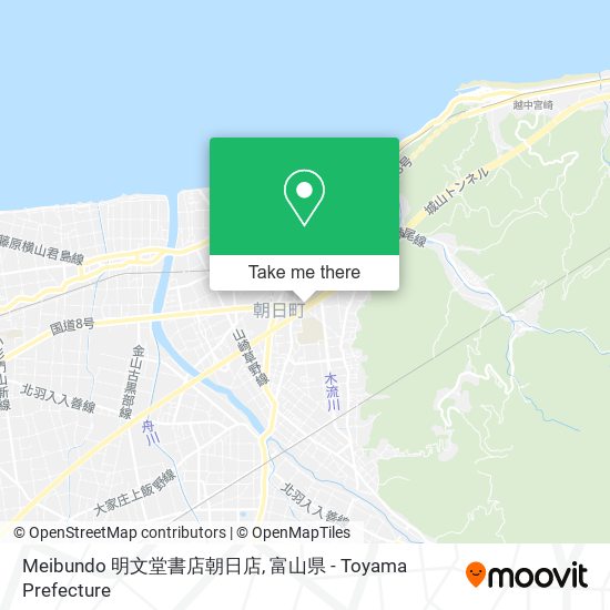 Meibundo 明文堂書店朝日店 map