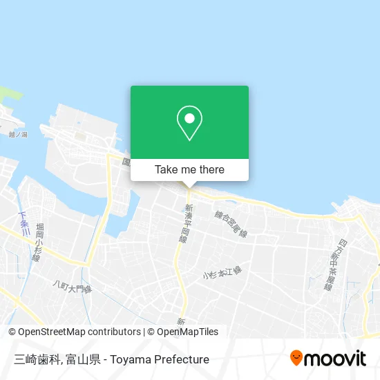 三崎歯科 map