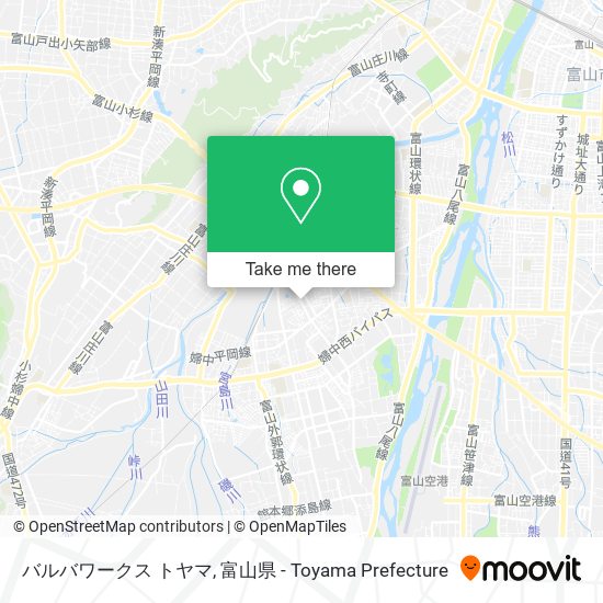 バルバワークス トヤマ map