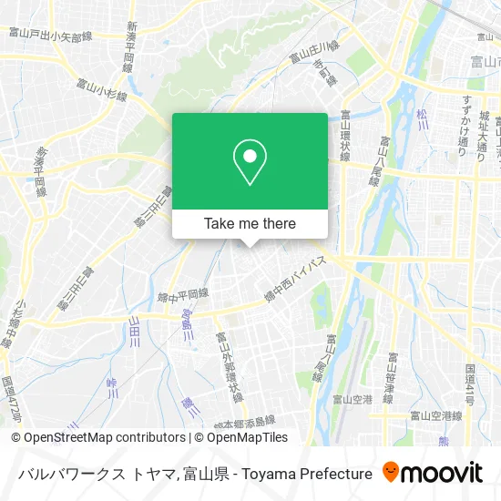 バルバワークス トヤマ map