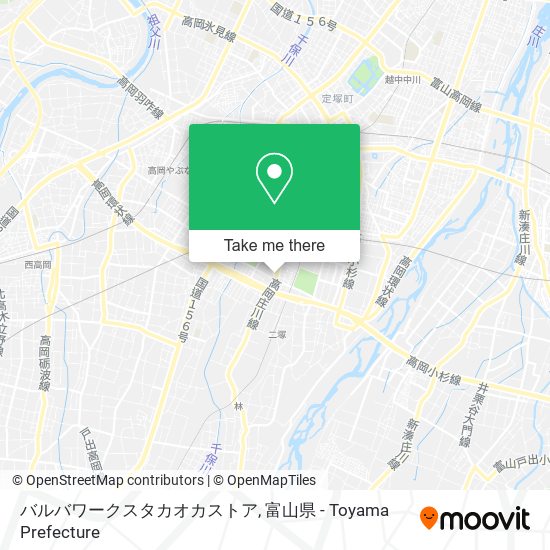 バルバワークスタカオカストア map