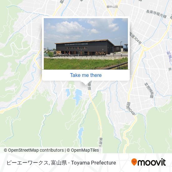 ピーエーワークス map