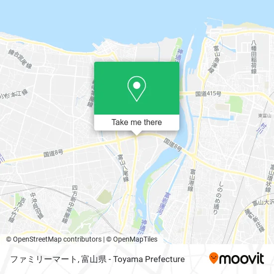 ファミリーマート map