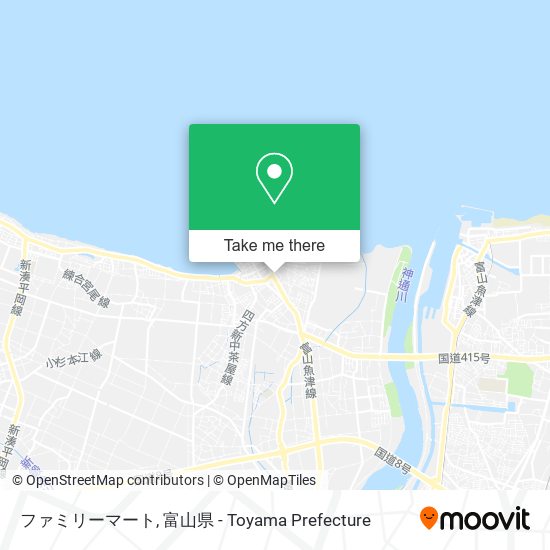ファミリーマート map