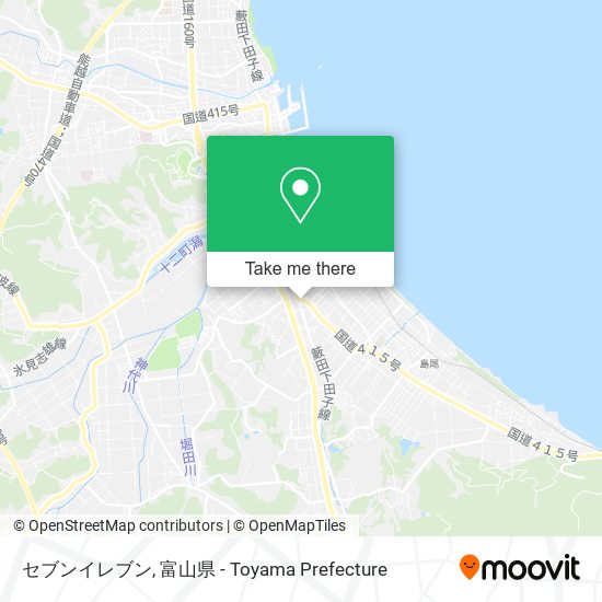 セブンイレブン map
