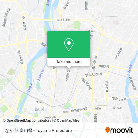 なか卯 map