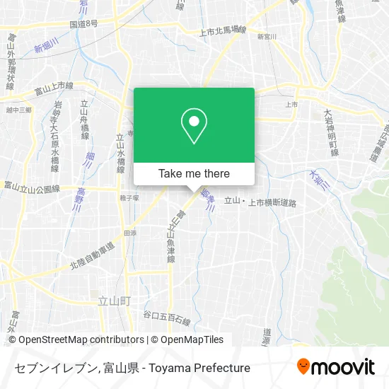 セブンイレブン map