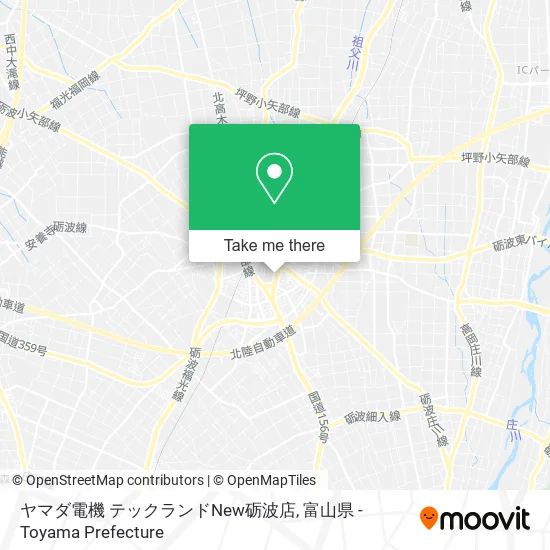 ヤマダ電機 テックランドNew砺波店 map