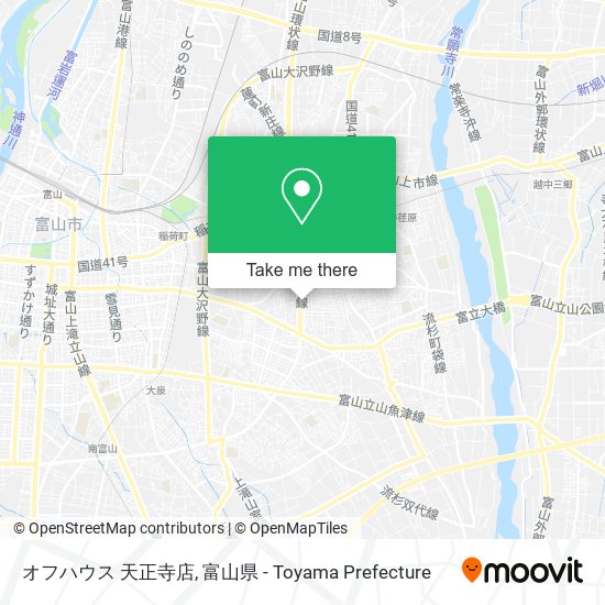 オフハウス 天正寺店 map