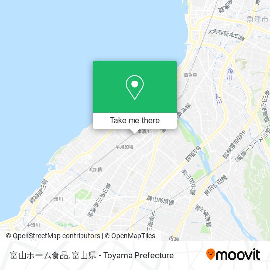富山ホーム食品 map