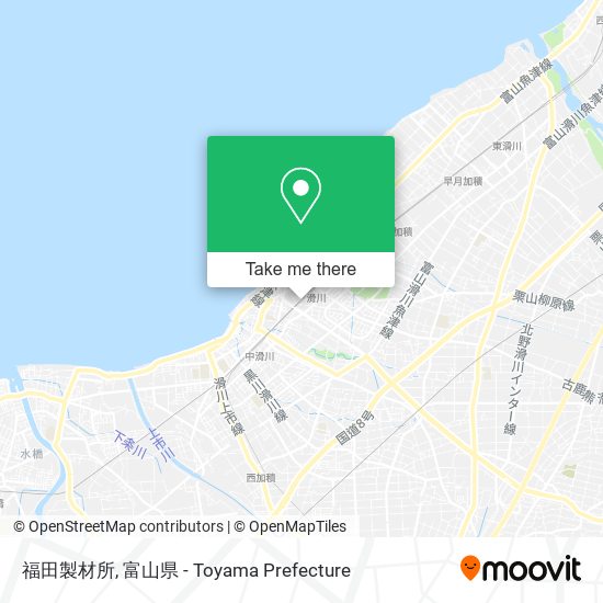 福田製材所 map