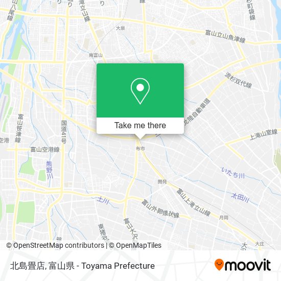 北島畳店 map