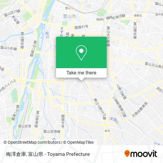 梅澤倉庫 map