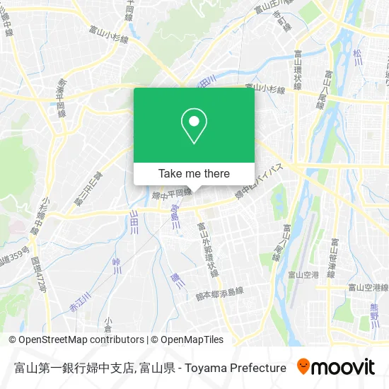 富山第一銀行婦中支店 map