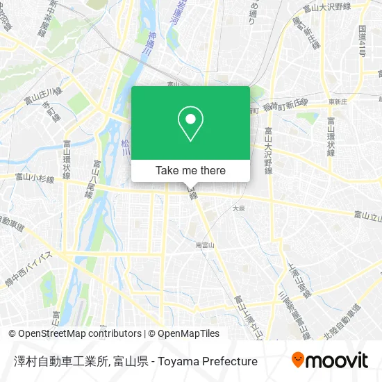 澤村自動車工業所 map