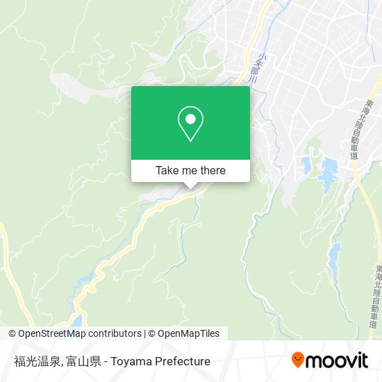 福光温泉 map