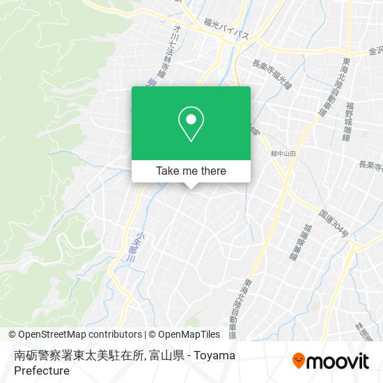 南砺警察署東太美駐在所 map