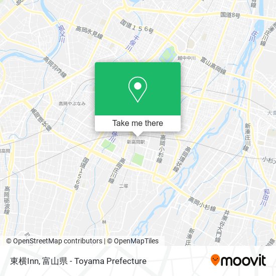 東横Inn map