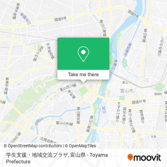 学生支援・地域交流プラザ map