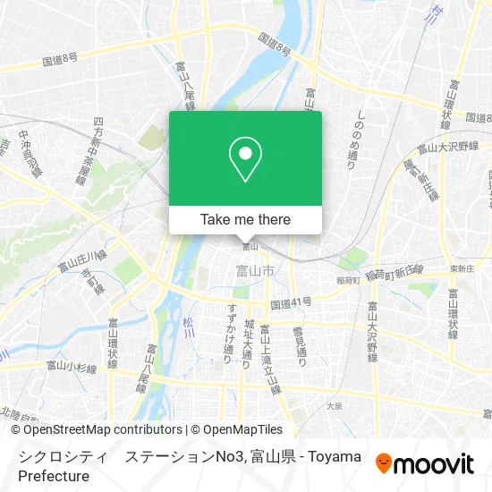 シクロシティ　ステーションNo3 map