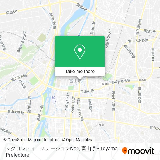 シクロシティ　ステーションNo5 map