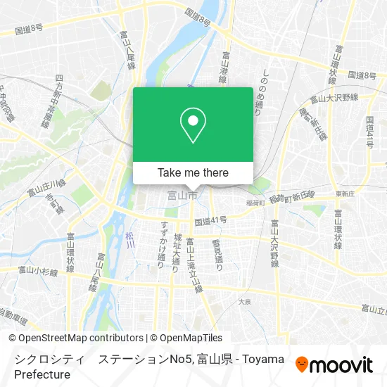 シクロシティ　ステーションNo5 map