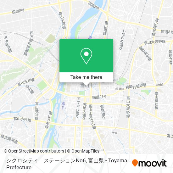 シクロシティ　ステーションNo6 map
