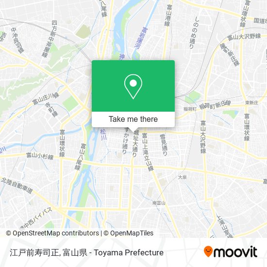 江戸前寿司正 map
