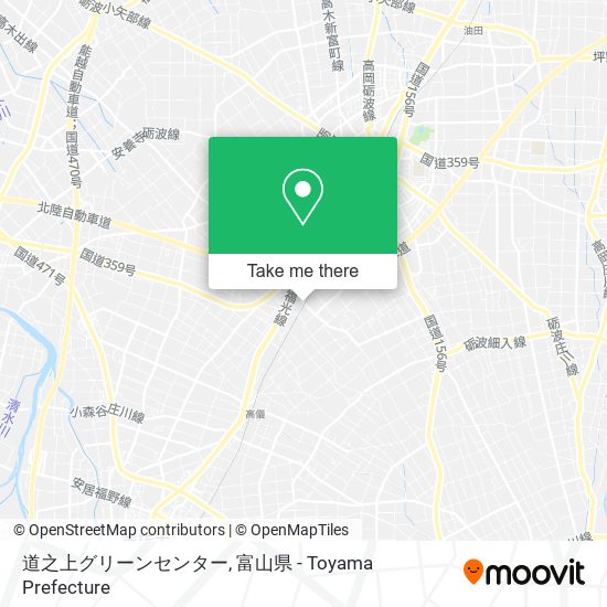 道之上グリーンセンター map