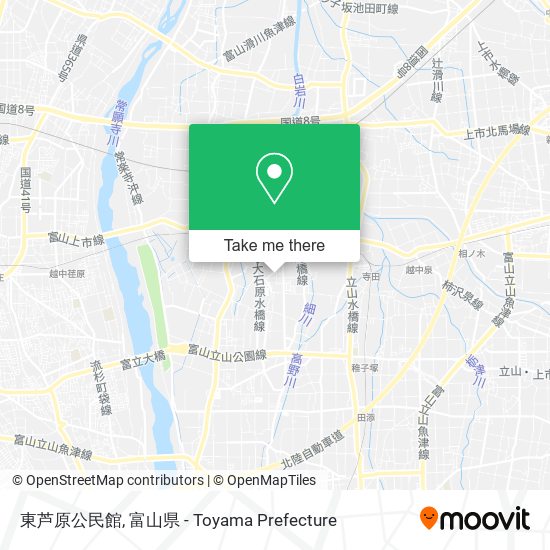 東芦原公民館 map