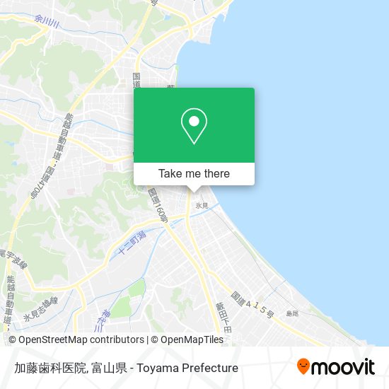 加藤歯科医院 map