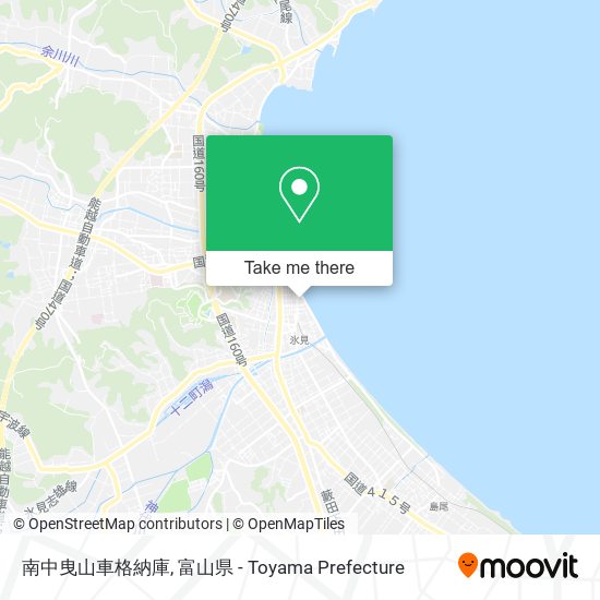 南中曳山車格納庫 map