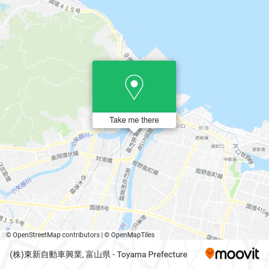 (株)東新自動車興業 map