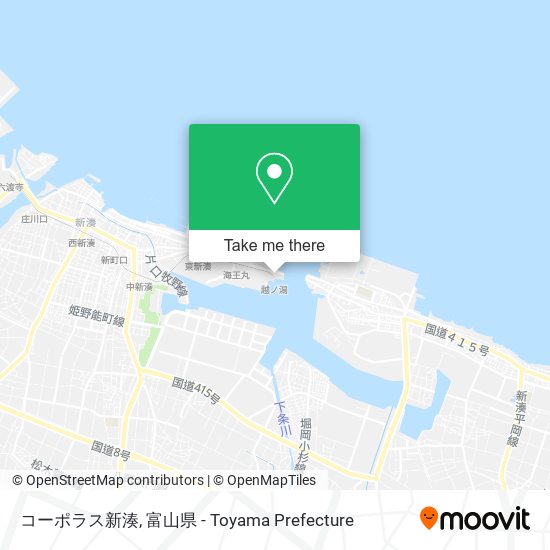 コーポラス新湊 map