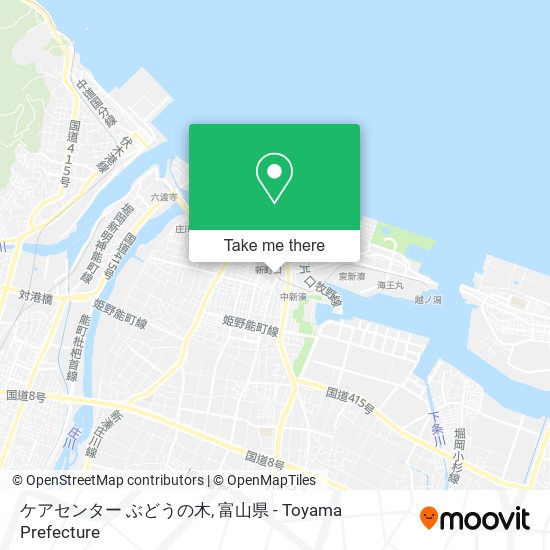 ケアセンター ぶどうの木 map