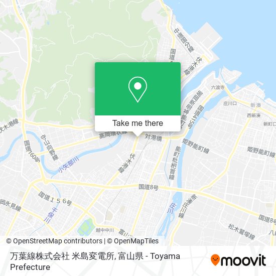 万葉線株式会社 米島変電所 map