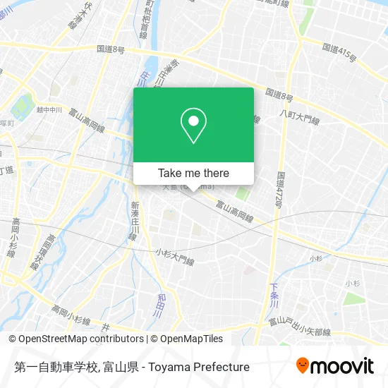 第一自動車学校 map