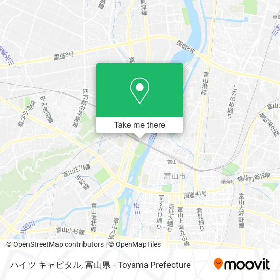 ハイツ キャピタル map