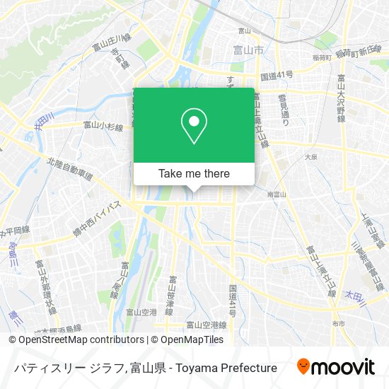 パティスリー ジラフ map