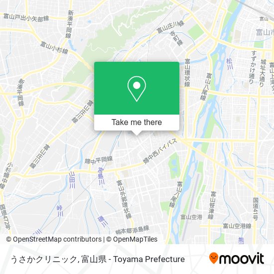 うさかクリニック map