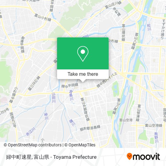 婦中町速星 map
