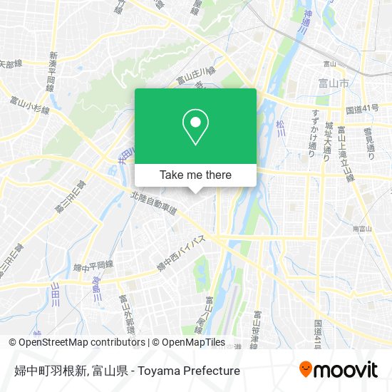 婦中町羽根新 map