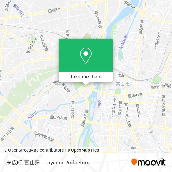 末広町 map
